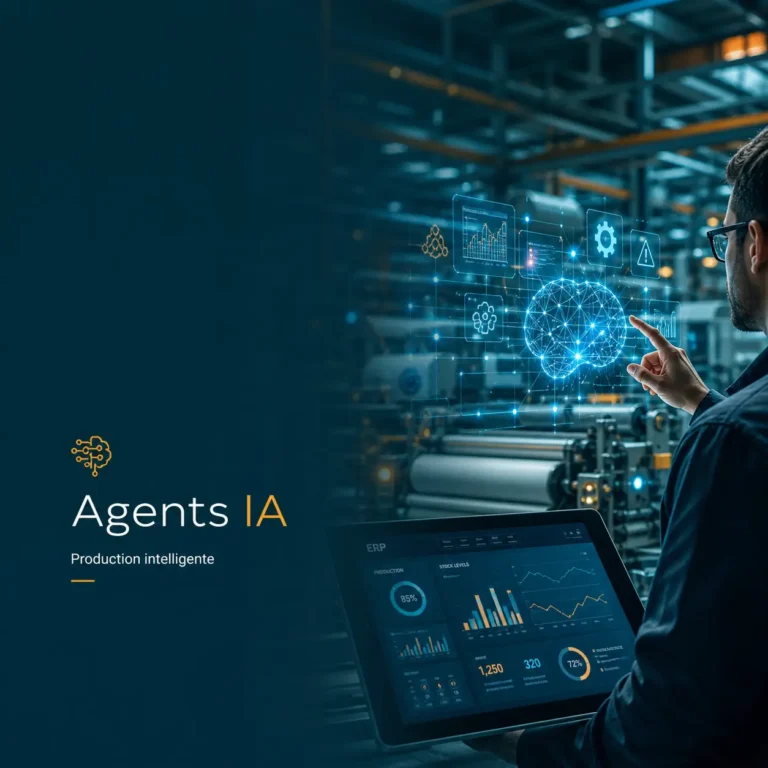 Agents IA pour la gestion de production industrielle et l’automatisation des processus ERP