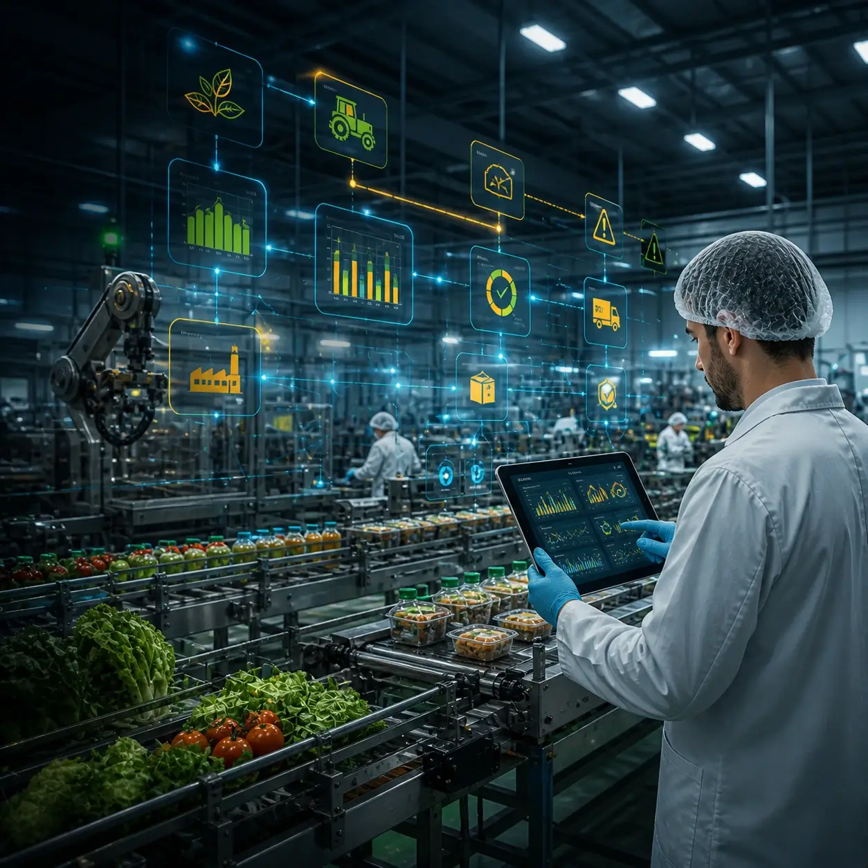 ERP agroalimentaire pour la traçabilité, la gestion des stocks et l’optimisation de la production
