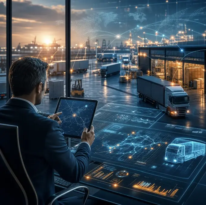ERP pour le secteur du transport pour la gestion des opérations et la planification des trajets