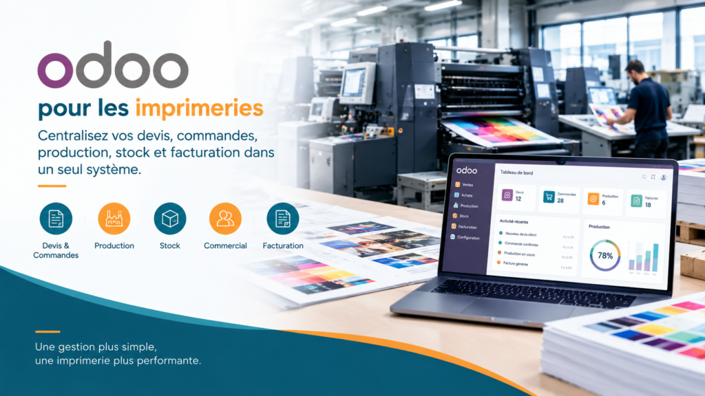 Imprimerie au Maroc : où en est le secteur et comment le digitaliser avec Odoo ?